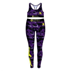 zhcth 2021 Ethika Women Set Legging Boxer Underwear Bra Ethika Set for Female Girl Ladies Leggings