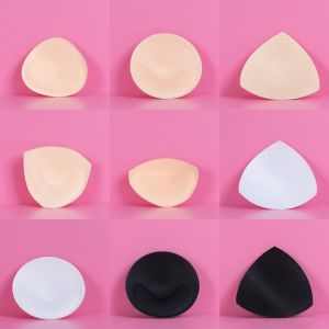 2pcs 1pair Women Intimates Accessories Sponge Swimsuit Breast Push Up Bra Padding Chest Enhancers Bra Foam Insert Chest Cup