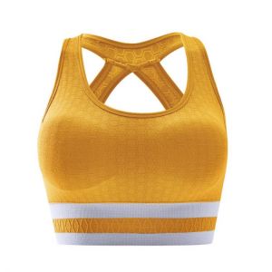 Sports Tube Top Women Shockproof Running Bralette Fitness Bra Wire Free Female Lingerie Solid Underwear