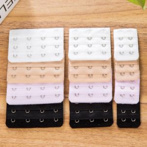 1PC 2/3 Hook Bra Extender For Women's Elastic Bra Extension Strap Hook Clip Expander Adjustable Belt Buckle Intimates 1/3/4 P