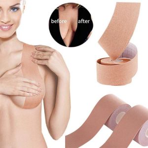 Jerrinut Boob Tape Women Breast Nipple Covers Push Up Bra Body Invisible Breast Lift Tape Adhesive Bras Intimates Straps Sexy