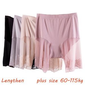 Plus Size Safety Shorts Sexy Lace Shorts Under Skirt Ladies Pants Underwear Large Size Safety Pants Women Pant