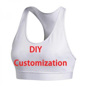 CLOOCL Sports Vest DIY  Women Sports Bras 3D Digital Print Tank Tops Yoga Running Women Leisure Sports Fitness Bra Drop Shipping