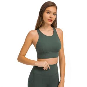 Women's Sports Bra Sportswear Top Fitness Gym  Underwear Running Up Underwear Crop Top Fitness Women