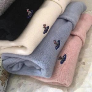 100% Merino Wool Cashmere Sweater Women Cross Saturn Embroidery Cardigan Sweater Female Black White Cardigan Chirstmas Sweater