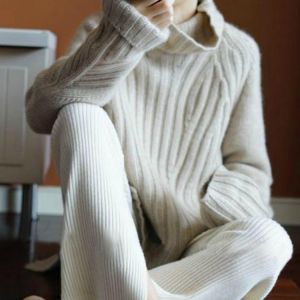 Autumn Winter sweater women turtleneck cashmere sweater knitted pullover women sweter fashion sweaters new Loose Plus Size tops