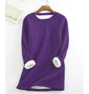 Autumn Winter Knitted Sweater Women Pullover O Neck Long Sleeve Femmle Loose Plus Size Warm Sweater Female Long Add Plush Tops