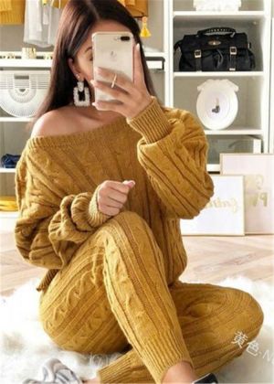Retro Hot 2019 New Ladies Women's Suit Summer Sweater Joggers Plain Lounge Wear Tracksuit Lounge Wear Casual Loose Solid Sets