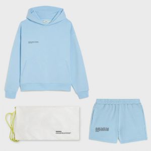 Womens Sweatsuits 2 Piece Sets Loose Hoodies Sweat Shorts Hooded Sweatshirts Sporting  Two Piece French Terry Tracksuits Outfit