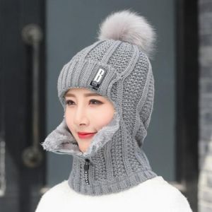 USPOP New Winter Hats Women Thick Warm Knitted Skullies Hats Pearl