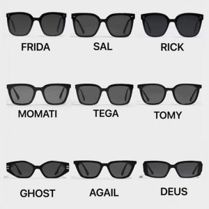 2021 GENTLE Sunglasses Korea Brand Design GM Women Men Acetate Superior Quality Popular UV400 Sun Glasses Vintage Luxury Monster