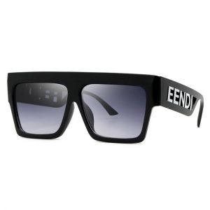 Fashion Square Oversized Sunglasses For Women Men With Letters Vintage Big Frame Retro Luxury Designer Sun Glasses UV400 Eyewear