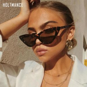 Vintage Women Sunglasses Cateye Sexy Lady Retro Cat Eye Sun Glasses Brand Designer Transparent Ocean Eyewear For Female Oculos