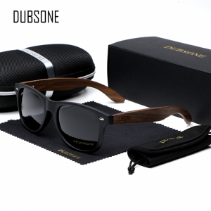 Black Walnut Sunglass Wood Polarized Sunglasses Men Glasses Men UV400 Protection Eyewear Wooden Original Box Oculos de sol