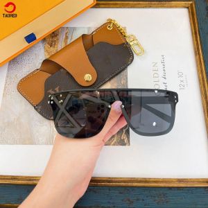 2021 Italy Luxury Brand With Chain Women And Men Fashion Sunglasses Pilot Acetate Frame Shield Outdoor Top Quality Sun Glasses