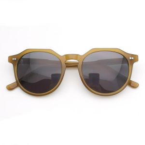 Acetate Brown 2021 Retro Fashion Sunglass for Women or Men Top Quality From Optical Manufactory Summer Sunglasses Women Men