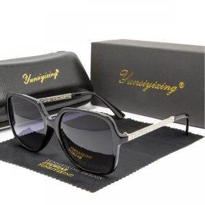 Brand Designer Sunglasses Women Polaried Uv400 High Quality Female  Sun Glasses Classic Frame Square Eyewear Luxury Lady Shade