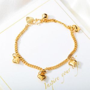 Delicate love bell lady Bracelet noble fashion girl jewelry