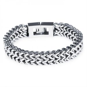 European  American Fashion Hip Hop Overbearing Man Bracelet Cuba Style Easy Simple Individual Lovers Deserve to Act the Role of