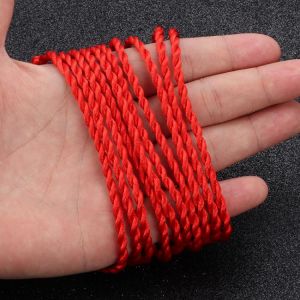 10 pcs red rope braided  bracelet ladies Lucky Handmade rope jewelry lovers gift Woven Bracelet Black rope bracelet Wristband