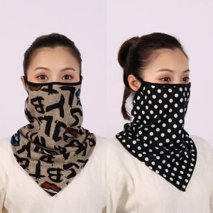 2020 New Fashion Women Winter Mask Scarf  Outdoor Windproof Cervical Neck Protection Scarf Women Ring Scarf
