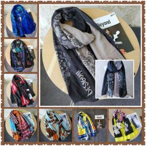 Spanish New Flower Shawl Printed Scarf