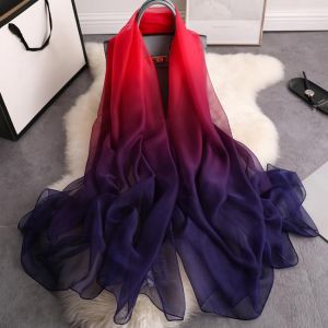 2021 Women Scarf Fashion Summer Print Silk Scarves For Lady Shawls Wraps Oversize Female Hijabs Pashmina Foulard Bandana Hijabs