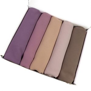 good stitching stitch plain high quality premium heavy Chiffon hijab scarf Malaysian Women's scarves hijabs long shawl 180*70