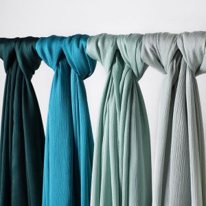 1 pc NEW WOMEN MEDINE SILK HIJABS NEW FASHION TRENDY CRINKLED SATIN SPOTS DESIGN SHAWLS