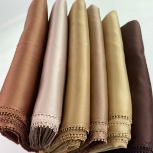 women Matte Silk Satin eyelash hijabs Shawl Long size Plain Shawls Women Dress Hijab Pashmina solider color satin scarf