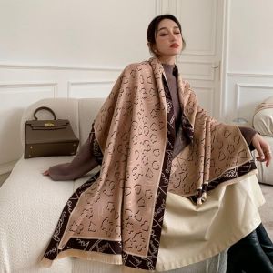 Long Cashmere Scarf Women Warm Shawls And Wraps 2021 Bufanda Thick Blanket Winter Ladies Pashmina Elegant Hijab Fashion Echarpe