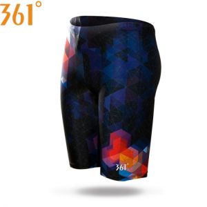 361 Men Swimwear Tight Swim Trunks Plus Size Quick Dry Swimming Shorts Mens Swimsuit Boys Beach Shorts Swimming Trunks Pants