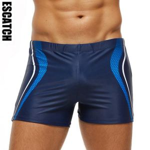 ESCATCH Man Summer Swimsuit EY-013 Sexy Maillot De Bain Mens Swimming Trunks With Pad Quick-Dry Swimwear