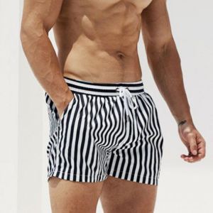 all in one place בגדי גברים Desmiit Swimwear Mens Swim Shorts Beach Swimsuit Waterproof Striped Men Swimming Trunks Surf Swim Wear Boardshorts Boxer Briefs