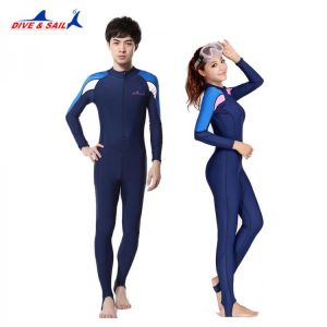 Dive&sail Diving Suit Full Dive Skin Jump Suit Wimming Wetsuits dive suit men or women swimming Swimwear 1pcs suit Brand New