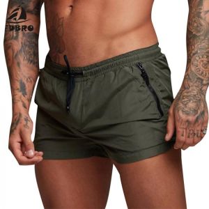 FDBRO Men Briefs Beach Shorts Sports Suits Surf Board Shorts Men Swim Trunks New Mens Sexy Swimsuit Swimwear Men Swimming Shorts