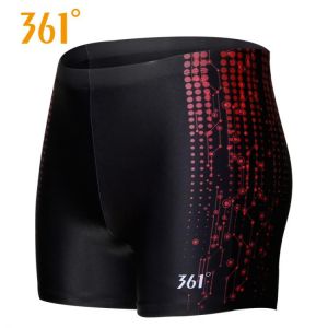 361 Men's Trunks Sport Swimming Trunks Competitive Tight Boxer Shorts Quick Dry Summer Beach Pool Swim Short Pants Mens Swimw