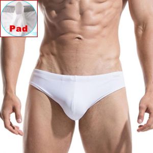Penis Pad Mens Swim Briefs Sexy Gay Mens Swimwear Push Up Swimming Trunks Desmiit Swimsuit Bathing Suit Beach Shorts zwembroek