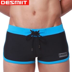 Desmiit Brand Men's Swimming Trunks For Swimming Sexy Swimwear Men High Quality Swimsuit Man Swim Briefs Shorts Beach Wear Su