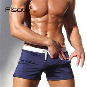 2021 Summer Men Swimwear Swimsuits Swimming Sexy Shorts Trunks Mens Swim sunga Beach Surf Board Shorts Briefs Suit gay erkek