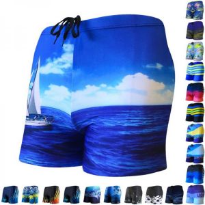 all in one place בגדי גברים Mens Swimsuit Swimwear Swimming Trunks Beach Shorts Boxer Briefs Men Male Multi Prints Swim Pool Bathing Surfing Pants Suit Wear
