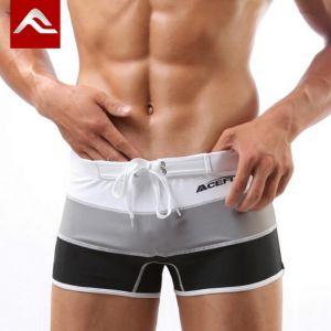 Mens Swim Trunks Swimming Shorts for Swimwear Men Swimsuit Beach Wear Surfing Sexy Gay Bathing Suit Boxer Briefs zwembroek sunga