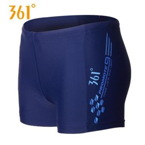 361 Mens Trunks Professional Swim Trunks Elastic Breathable Swim Shorts Boxer Trunks Summer Beach Pool Swim Short Pants Swimwear