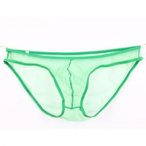 Low Waist Gay Swimsuit Men 2021 Breathable Swimwear Solid Bathing Suit Swimming Briefs Summer Men's Swim Quick Drying Beachwe