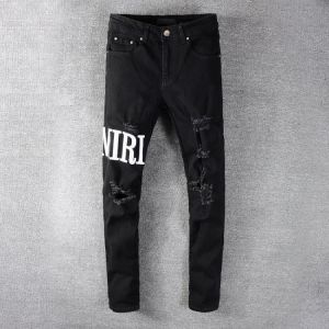 Casual Streetwear Black Slim Fit Jeans Men 2020 Autumn Masculina Letter Jeans Pants Men Trendy Dance Club Skinny Jeans toursers