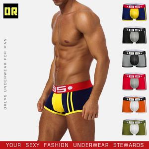 BS Cotton Boxershorts Men Comforable Panties Set трусы мужские боксеры  Gay Sexy Underwear Man Boxer 5Color Fre