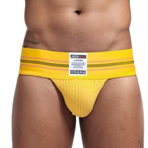 Men's Sexy Underwear Briefs Jockstrap Bare Buttocks Panties Penis Male Panties Shorts Bulging Bag Soft Brand Underpants Cueca