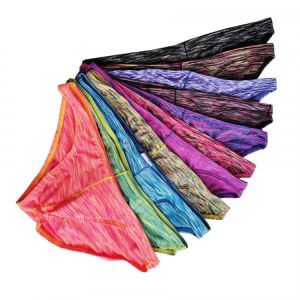 5pcs/lot Sexy Underwear Men Brief Shorts Mens Briefs Ropa Interior Hombre Low Waist Underpants Breathable U Convex Print 1703