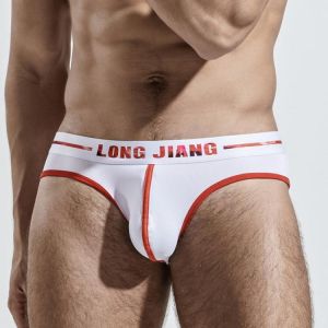 Men's Ice Silk Underwear Ultra-Thin Breathable Mid Waist Briefs Comfortable Cool Letter Men Underpants Male Panties Slips