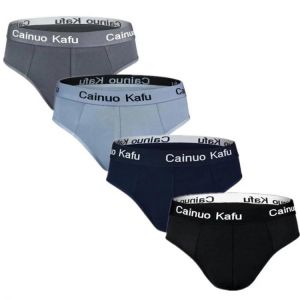 4Pcs Men's Briefs Mesh Silk Men's Underwear New 2020 Panties Men Bamboo Fiber Mens Bodysuit Male Comfortable Solid Under
